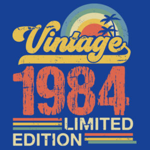 Vintage 1984 Limited Edtion Design