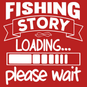 Fishing Story Loading Please Wait Design